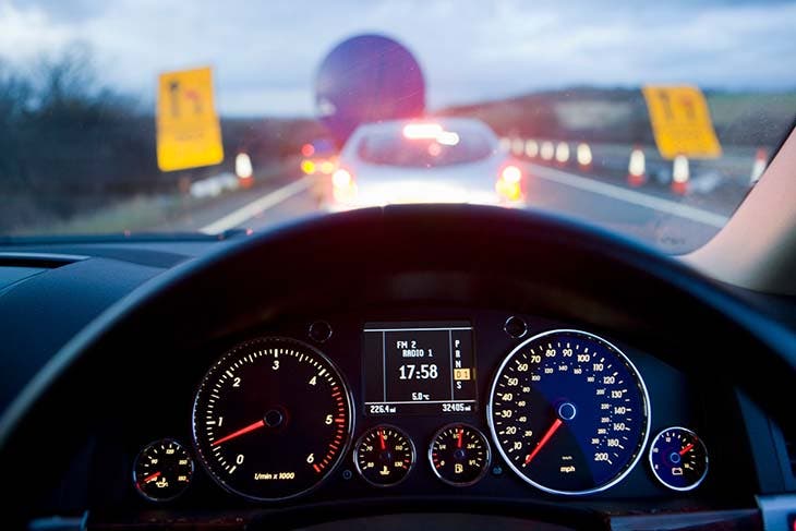 Tableau de bord de la voiture 