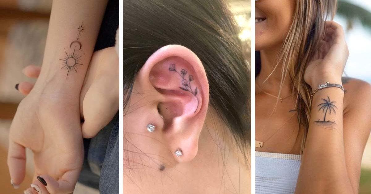 Tatouage discret pour femme : 25 dessins à la mode pour vous inspirer en 2024