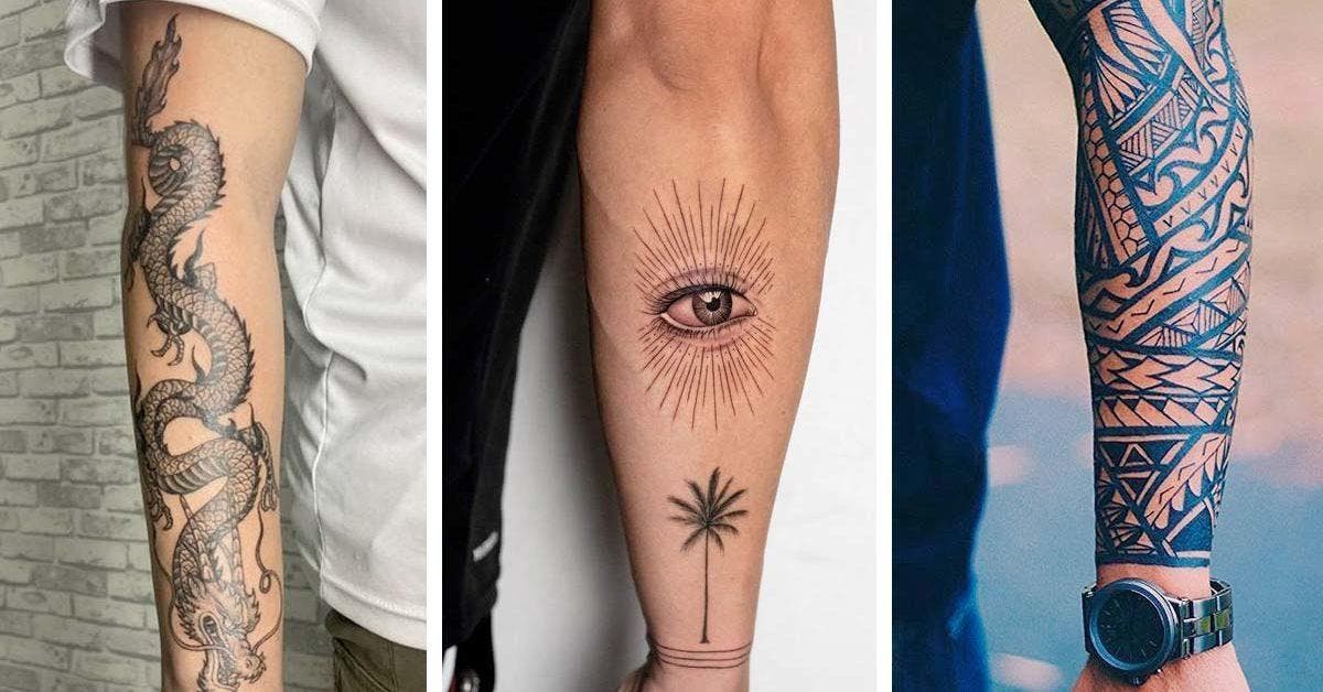 Tatouage sur le bras pour homme : 30 dessins inspirants en 2024
