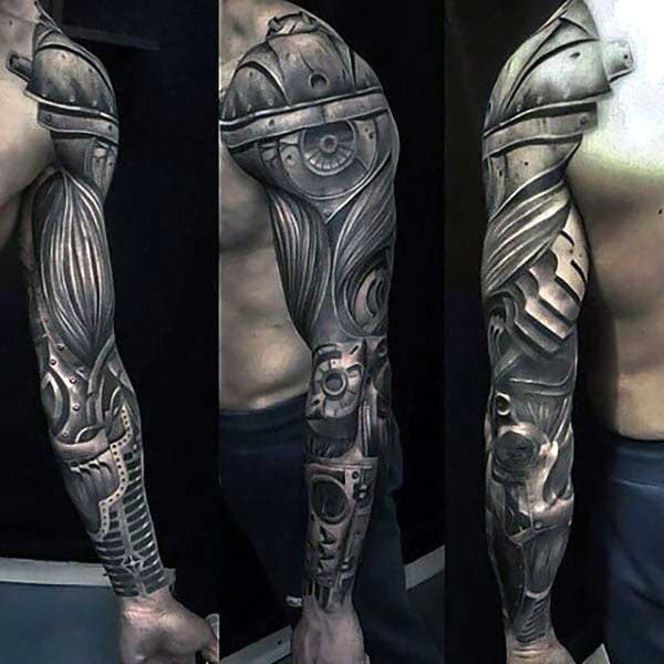 Tatouage 3D sur le bras 