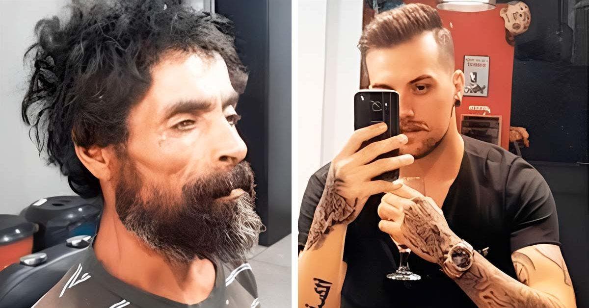 Transformation incroyable : Comment un barbier de Curitiba a changé la vie d'un sans-abri