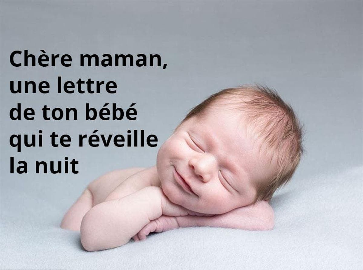 Chere Maman Une Lettre De Ton Bebe Qui Te Reveille La Nuit