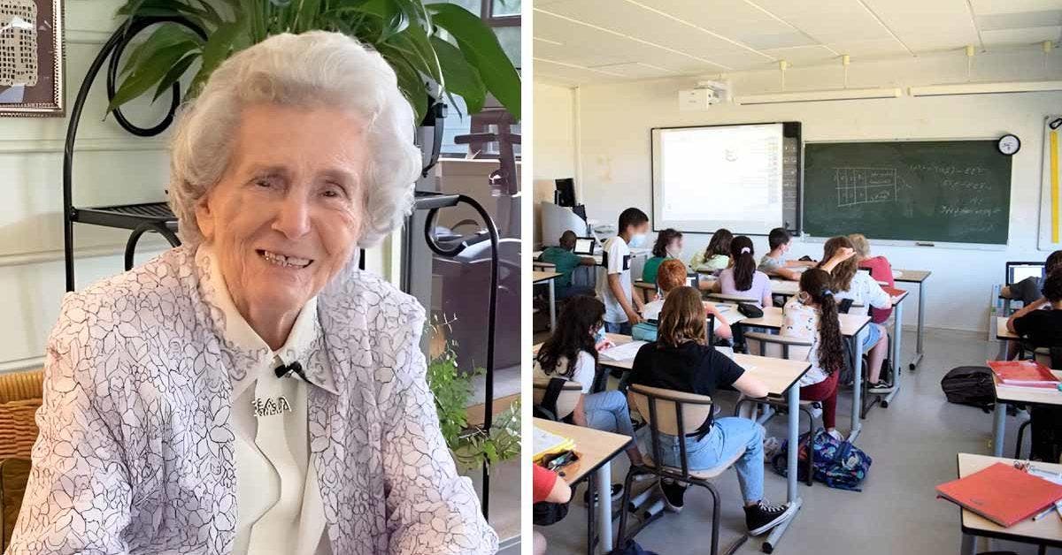 Une prof prend sa retraite le jour de son 95ème anniversaire après 75 ans d’enseignement « Bonne retraite Madame »